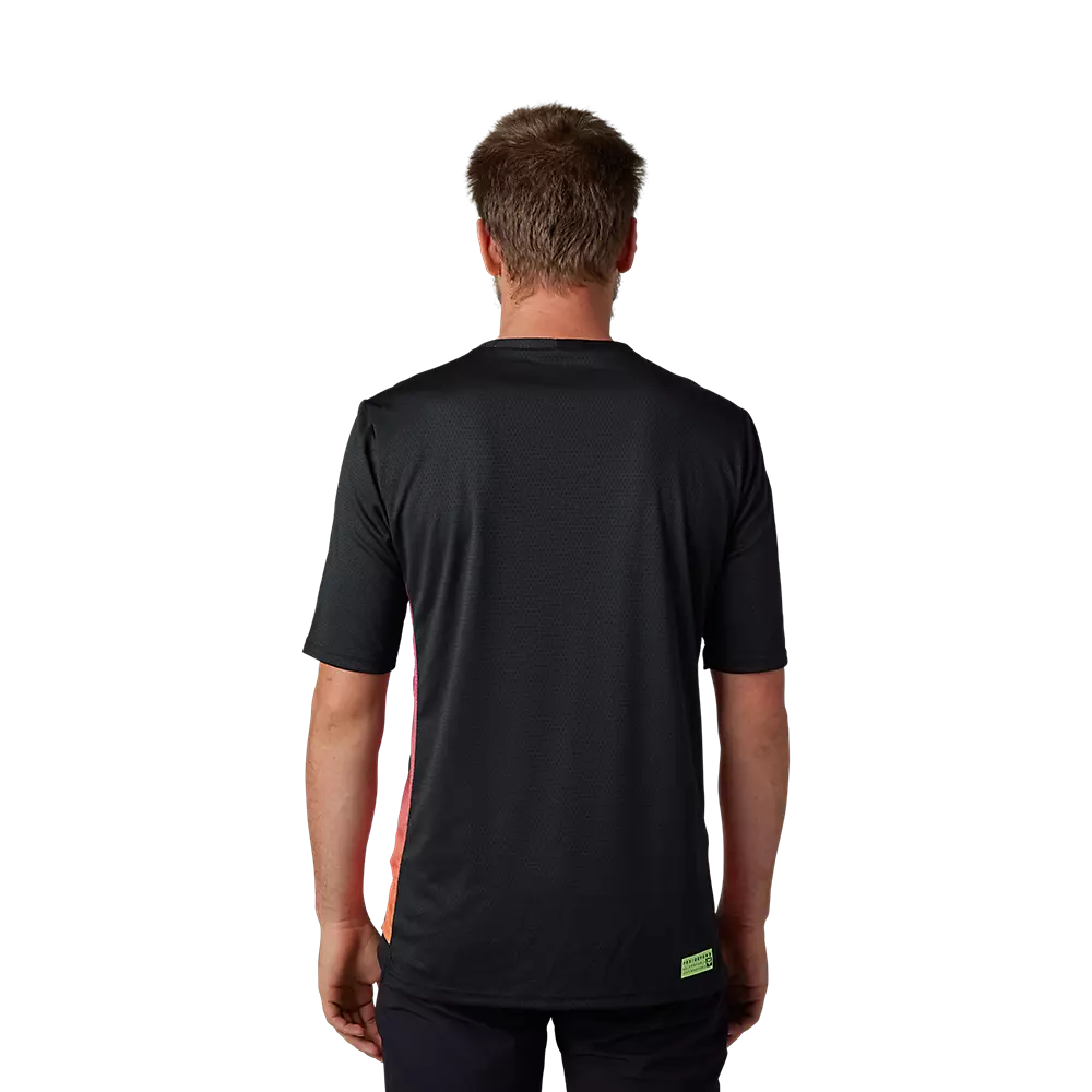 Fox Racing Defend Short Sleeve MTB Jersey - CEKT - Black - Image 2