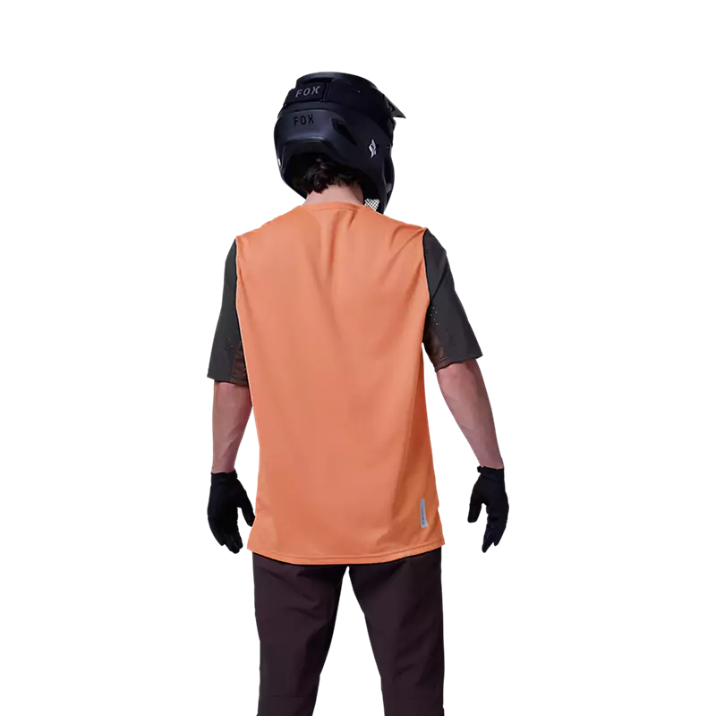 Fox Racing Defend Short Sleeve MTB Jersey - Coral - Image 4