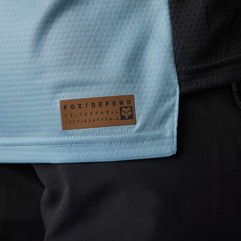 Fox Racing Defend Short Sleeve MTB Jersey - Gunmetal - Image 3