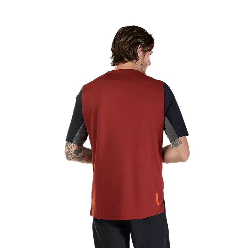 Fox Racing Defend Short Sleeve MTB Jersey - Rust - Image 4