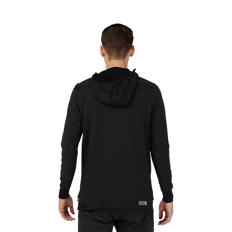 Fox Racing Defend Thermal Hoodie - Black - Image 2