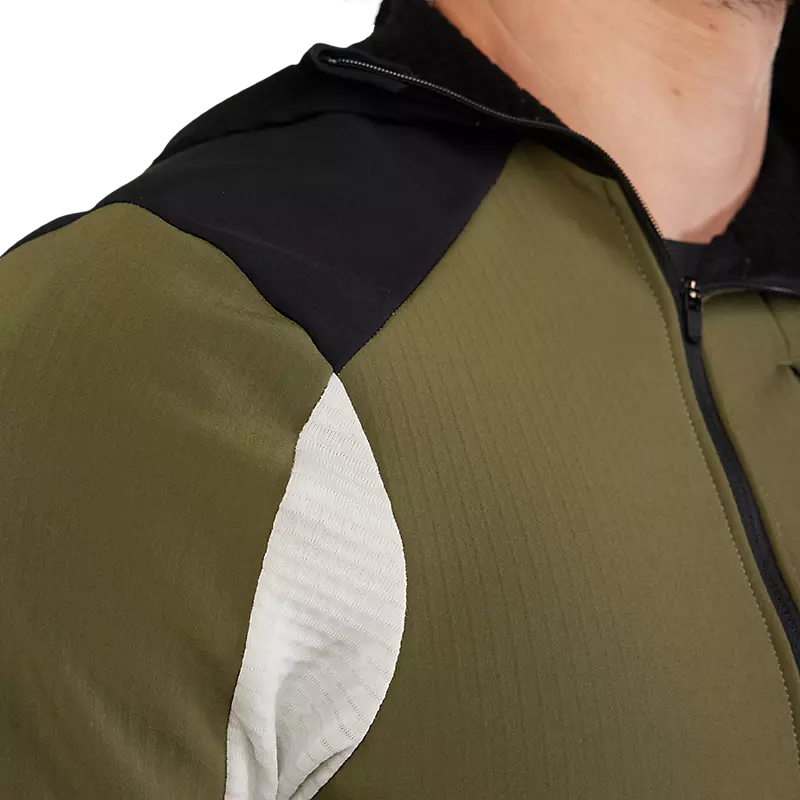 Fox Racing Defend Thermal Hoodie - Olive Green - Image 8