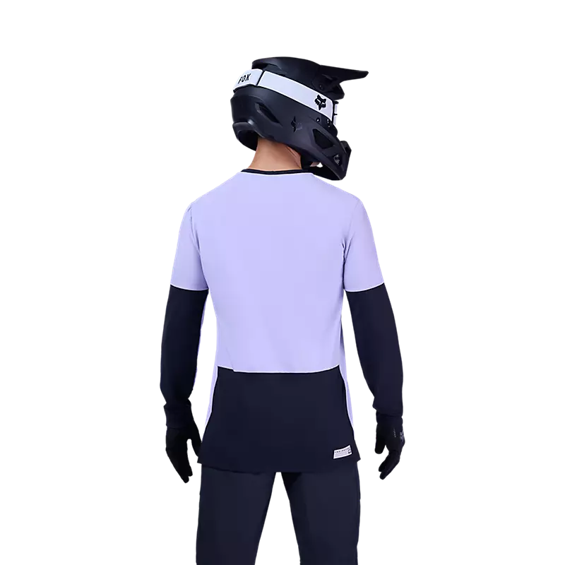 Fox Racing Defend Thermal Long Sleeve MTB Jersey - Lilac - Image 4