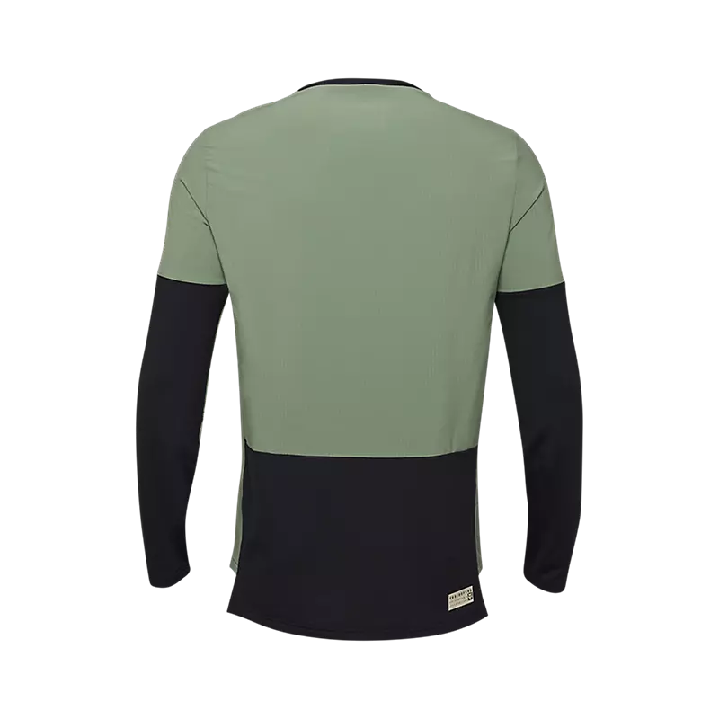 Fox Racing Defend Thermal Long Sleeve MTB Jersey - Moss - Image 2
