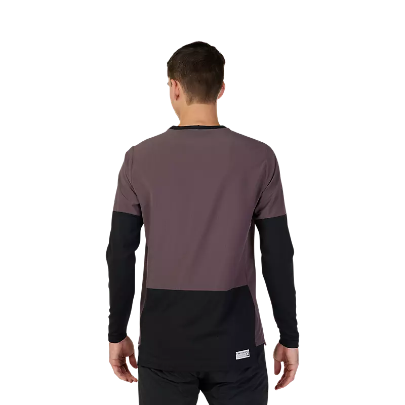 Fox Racing Defend Thermal Long Sleeve MTB Jersey - Purple - 2023 - Image 3