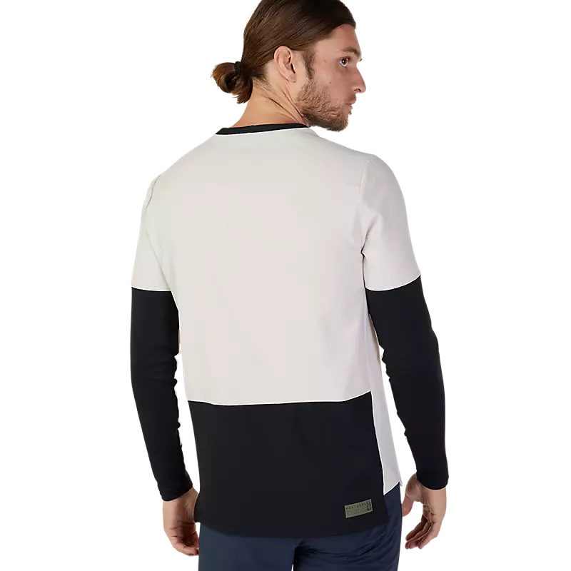 Fox Racing Defend Thermal Long Sleeve MTB Jersey - Vintage White - 2023 - Image 3