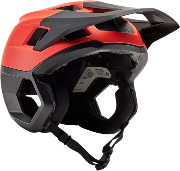 Fox Racing Dropframe MTB Helmet - Orange Flame - Image 2