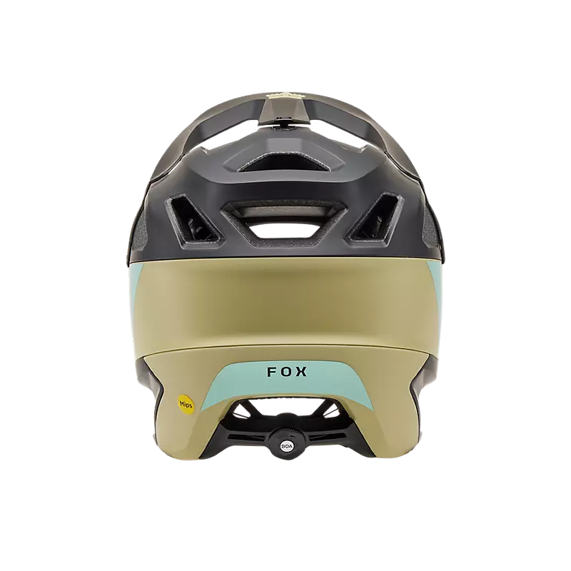 Fox Racing Dropframe Pro MTB Helmet - NYF - Oat - Image 5