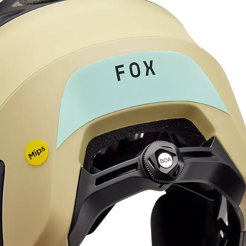 Fox Racing Dropframe Pro MTB Helmet - NYF - Oat - Image 7