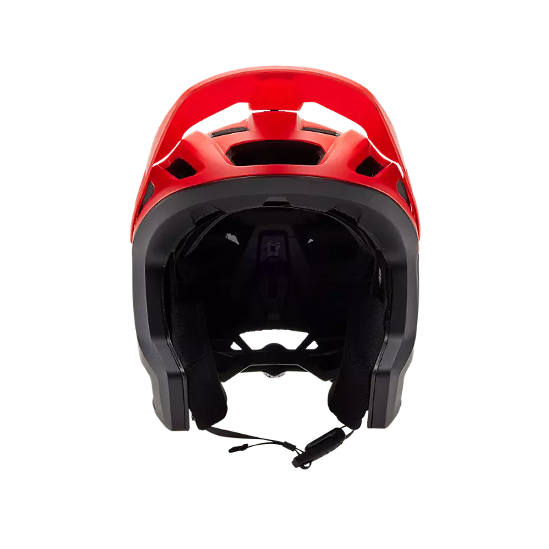 Fox Racing Dropframe Pro MTB Helmet - NYF - Orange Flame - Image 3