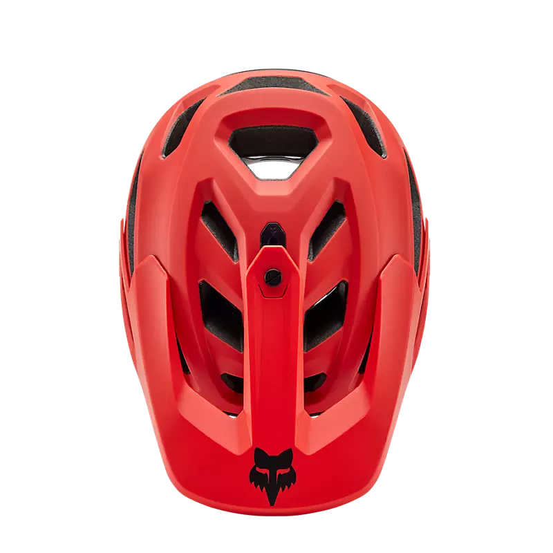 Fox Racing Dropframe Pro MTB Helmet - NYF - Orange Flame - Image 4