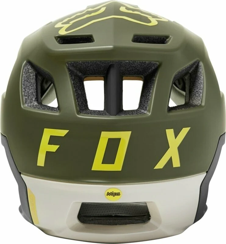 Fox Racing Dropframe Pro MTB Helmet - Olive Green - Image 3