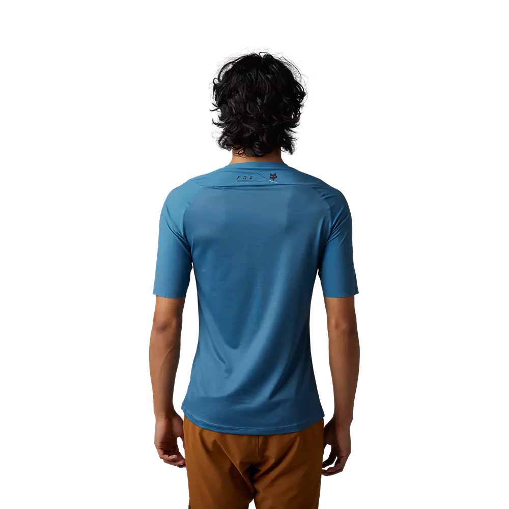 Fox Racing Flexair Ascent Short Sleeve MTB Jersey - Dark Slate - Image 2