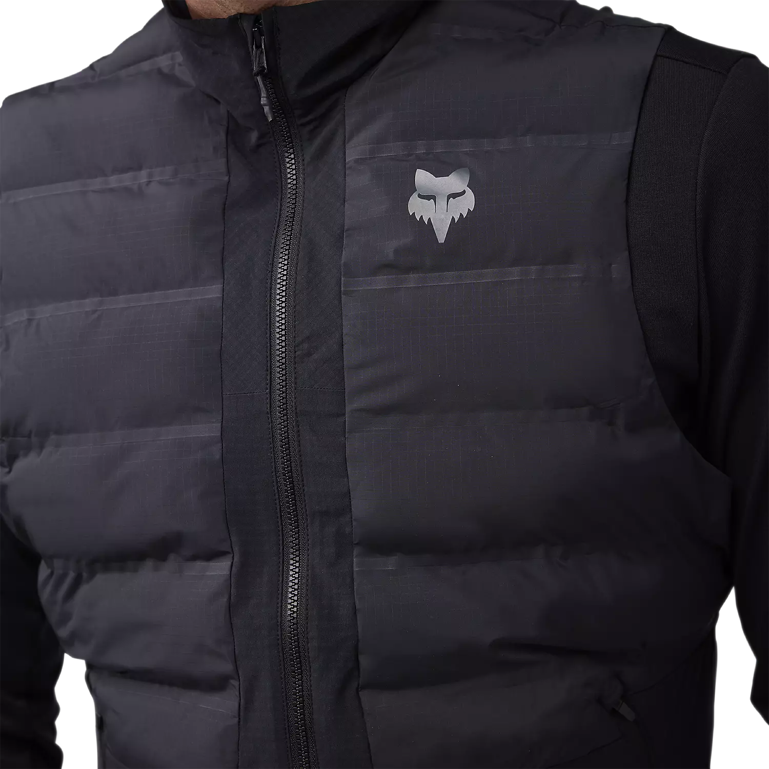 Fox Racing Flexair Fire Cycling Vest - Black - Image 3