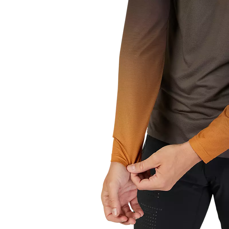 Fox Racing Flexair Long Sleeve MTB Jersey - Arcadia - Dirt - Image 5
