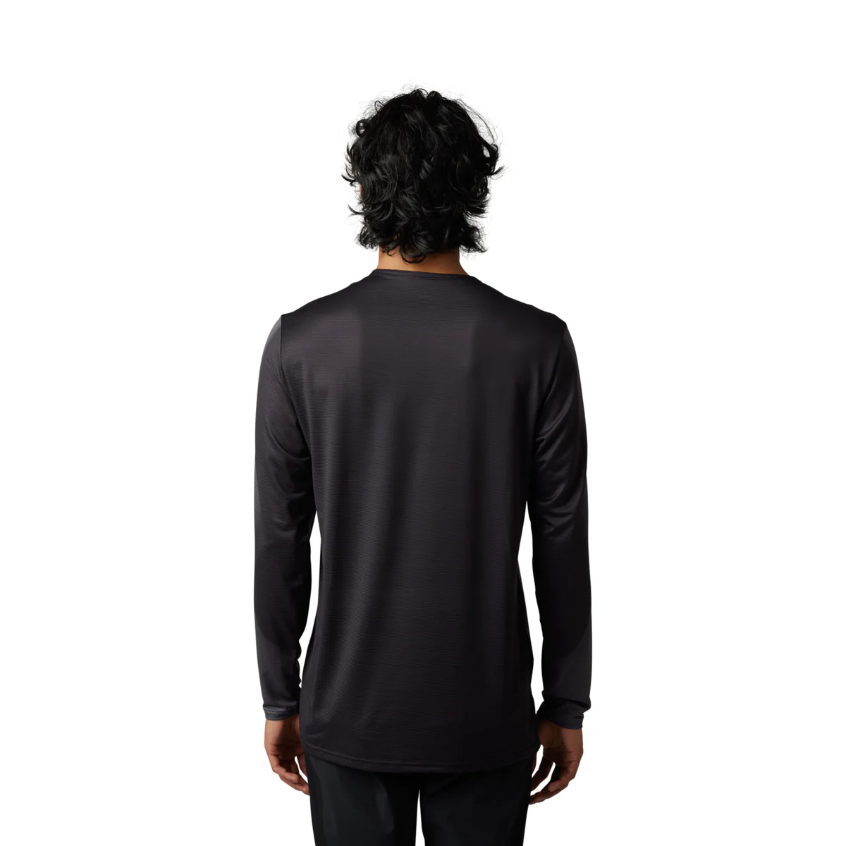 Fox Racing Flexair Long Sleeve MTB Jersey - Novah - Steel Gray - Image 2