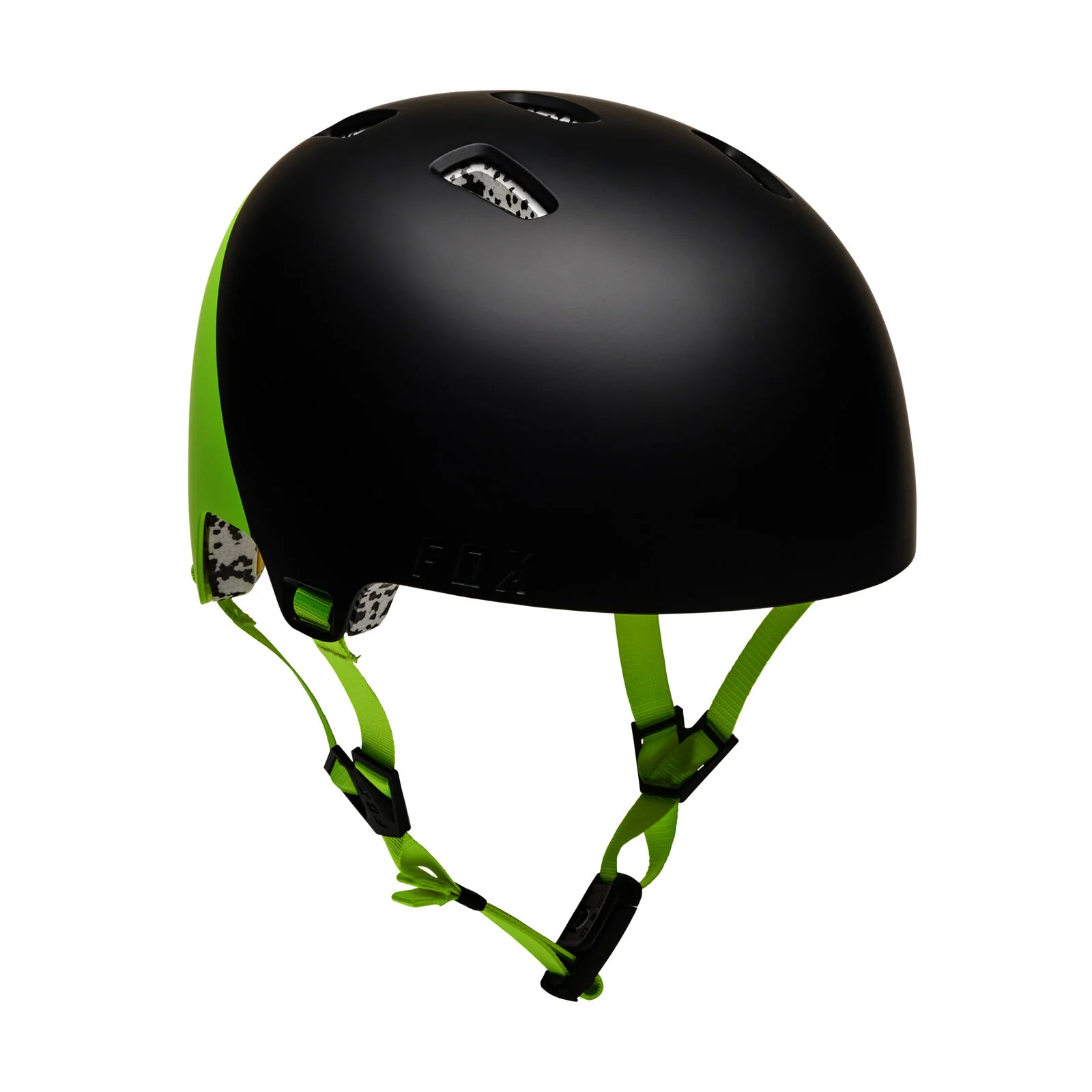 Fox Racing Flight Pro Dirt Jump Helmet - Black-Yellow - Image 2