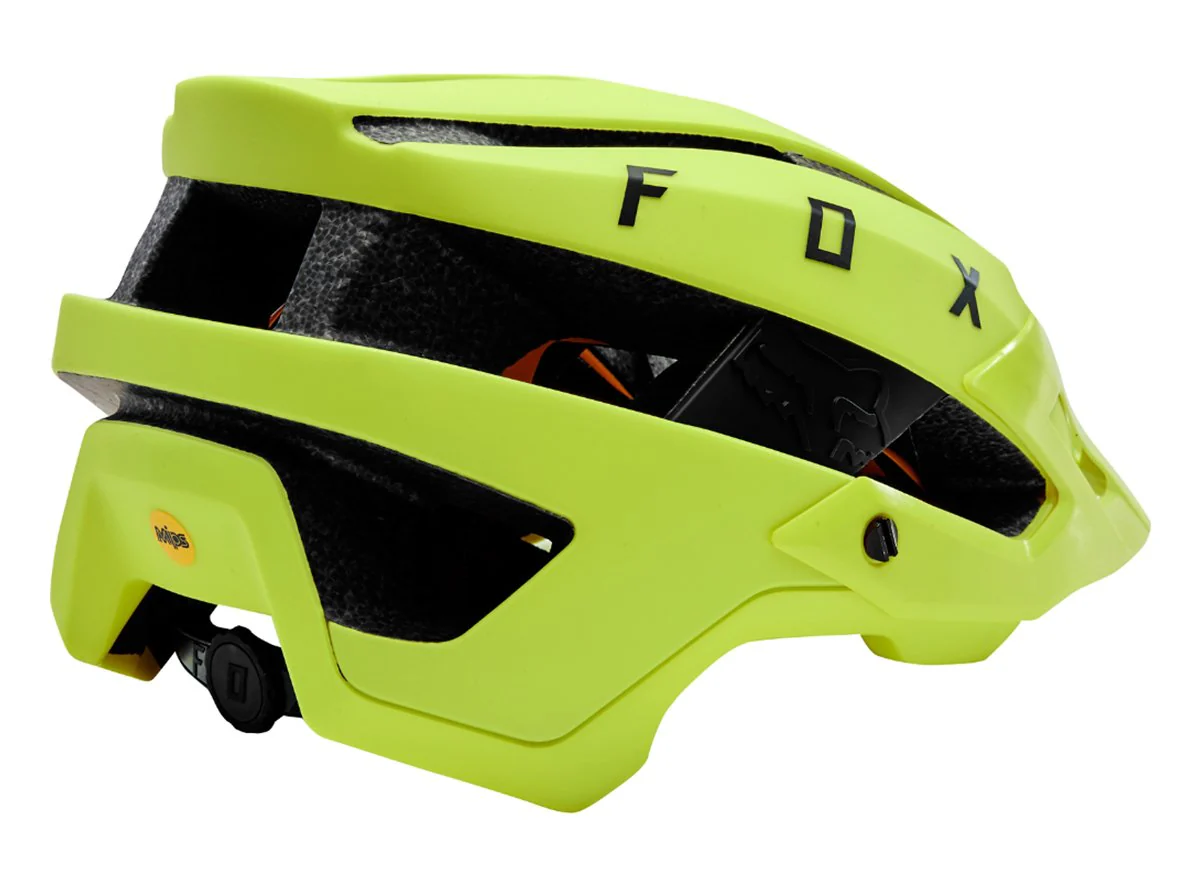 Fox Racing Flux MIPS MTB Helmet - Yellow-Black - 2018 - Image 2