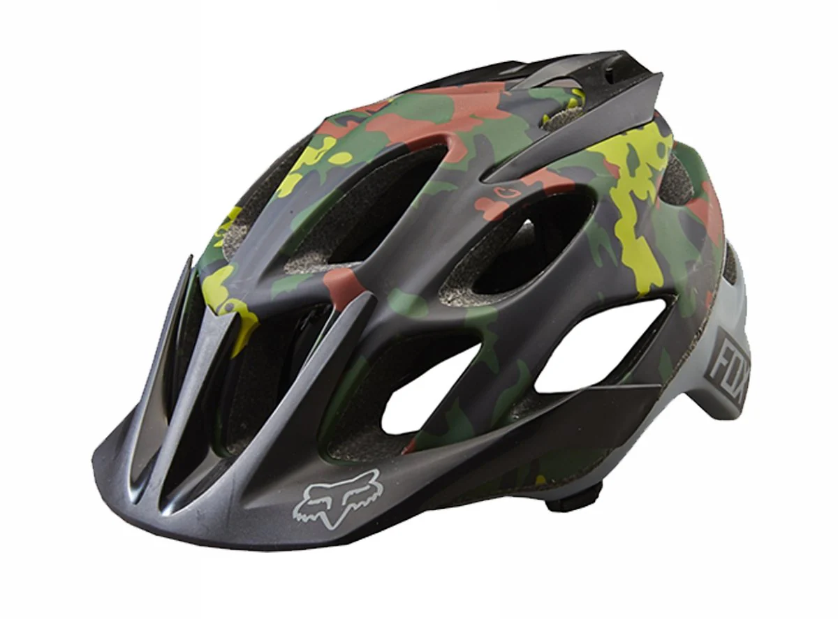 Fox Racing Flux MTB Helmet - Camo - Fatigue - Image 2