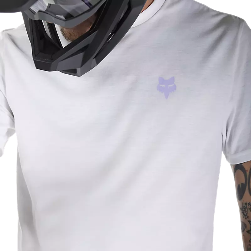 Fox Racing Frequency Short Sleeve Tech Tee - Optic White - Image 5