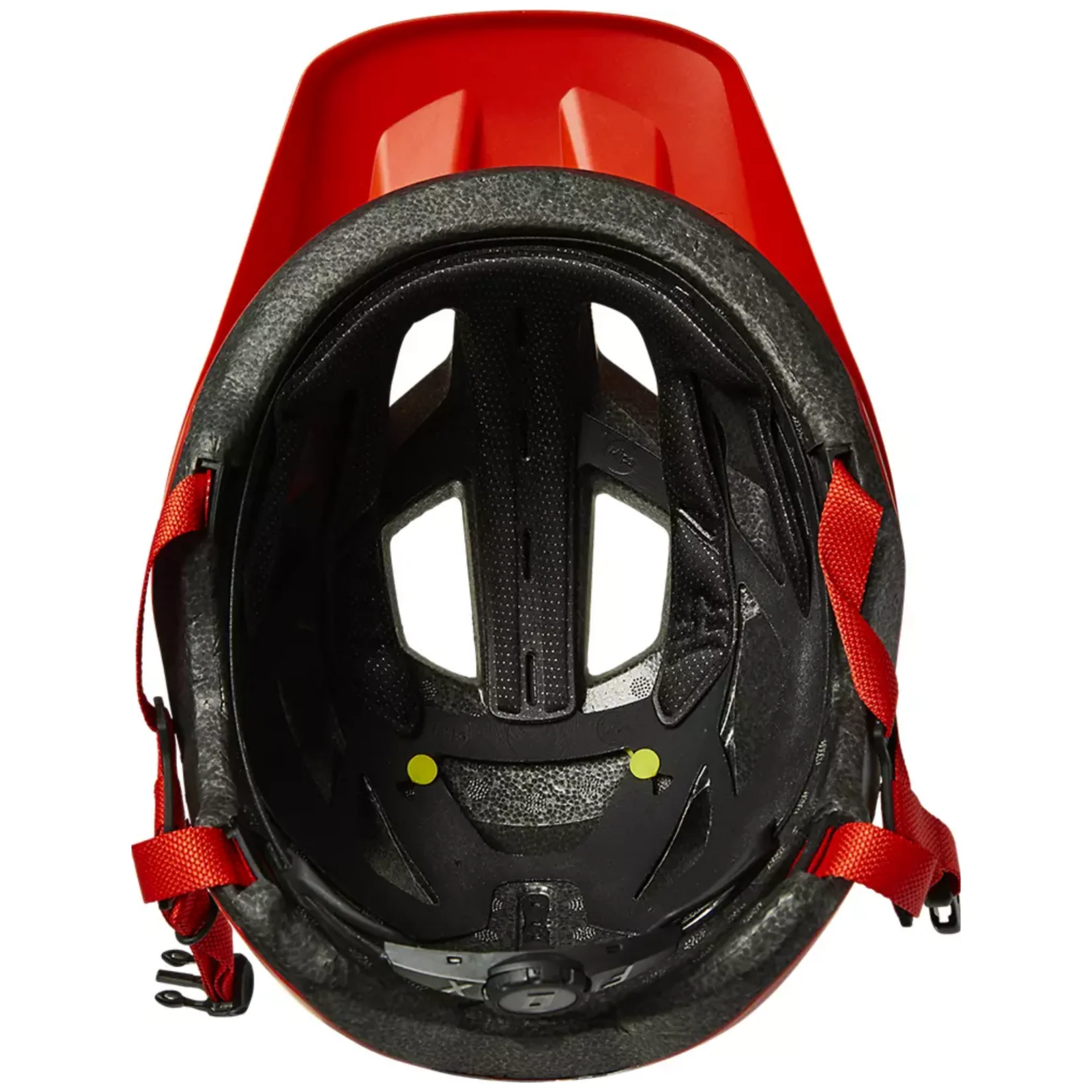 Fox Racing Mainframe MTB Helmet - Youth - Flo Red - Image 4