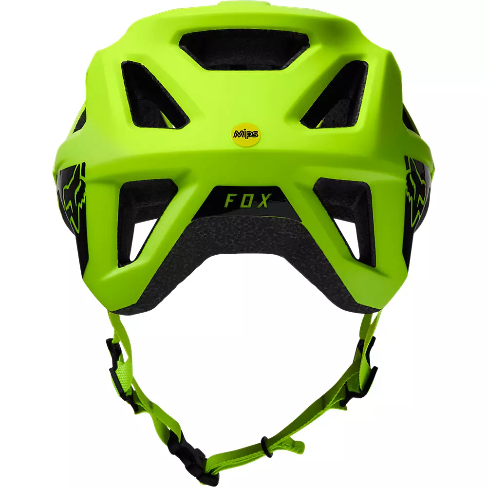 Fox Racing Mainframe MTB Helmet - Youth - Fluorescent Yellow - Image 3