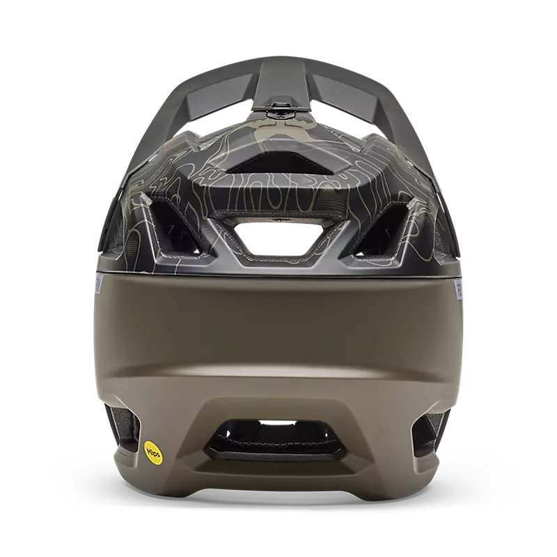 Fox Racing Proframe Full Face Helmet - Frequency - Military - Image 5