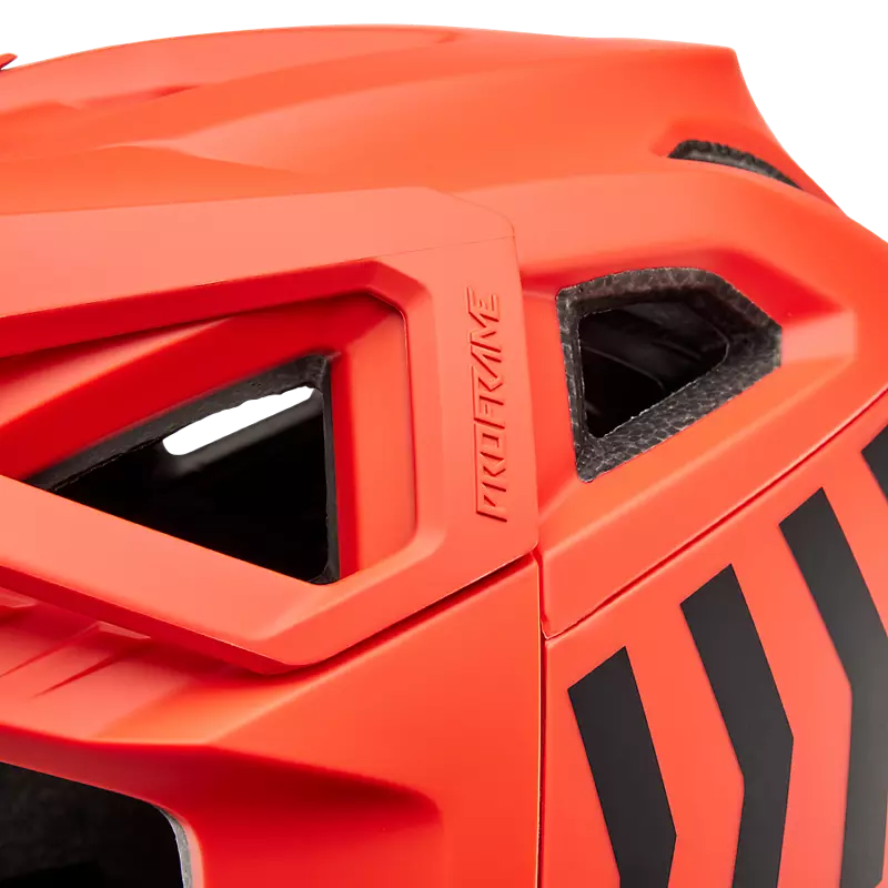 Fox Racing Proframe Full Face Helmet - Nace - Orange Flame - Image 10
