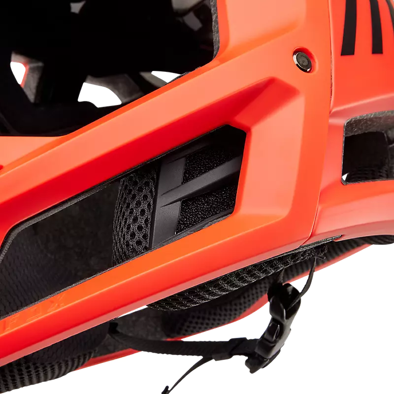 Fox Racing Proframe Full Face Helmet - Nace - Orange Flame - Image 9