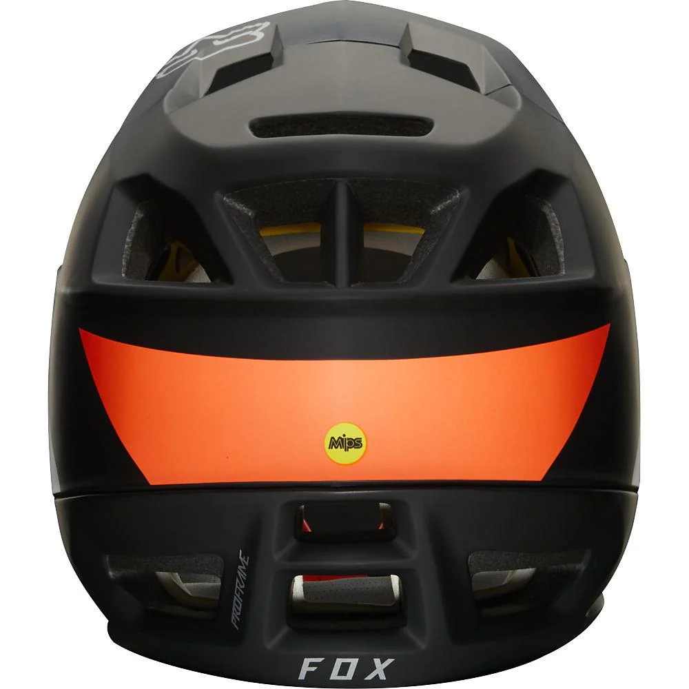 Fox Racing Proframe Ltd Edition Full Face Helmet - Black-White-Orange - Image 4