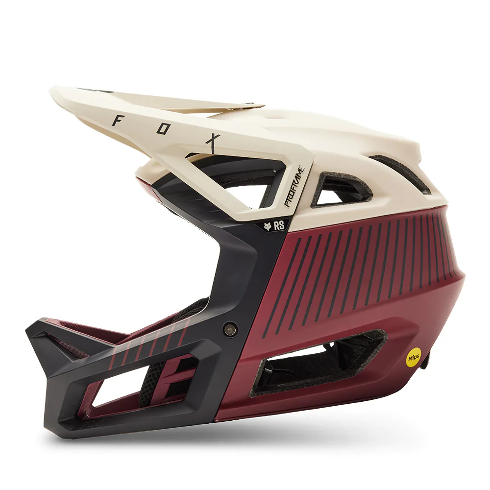 Fox Racing ProFrame RS Full Face Helmet - Mash - Bordeaux - Image 3