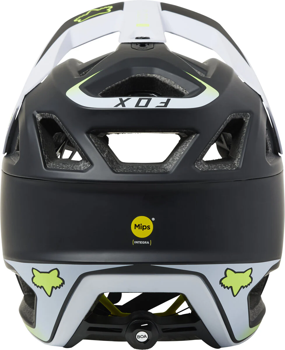 Fox Racing ProFrame RS Full Face Helmet - Sumyt - Black-Yellow - 2022 - Image 4