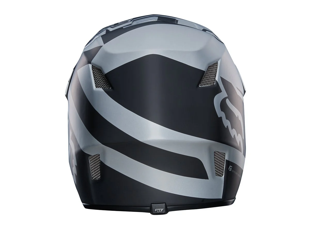 Fox Racing Rampage Comp Preme Full Face Helmet - Black-Chrome - Image 3