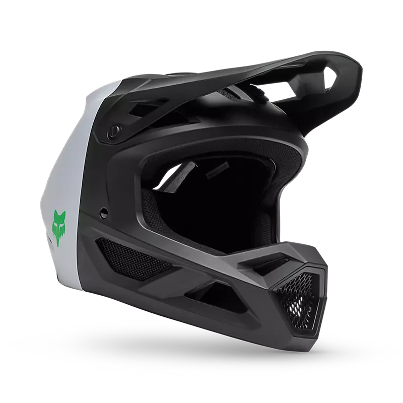 Fox Racing Rampage Full Face Helmet - 5050 - Youth - Black-White - Image 2