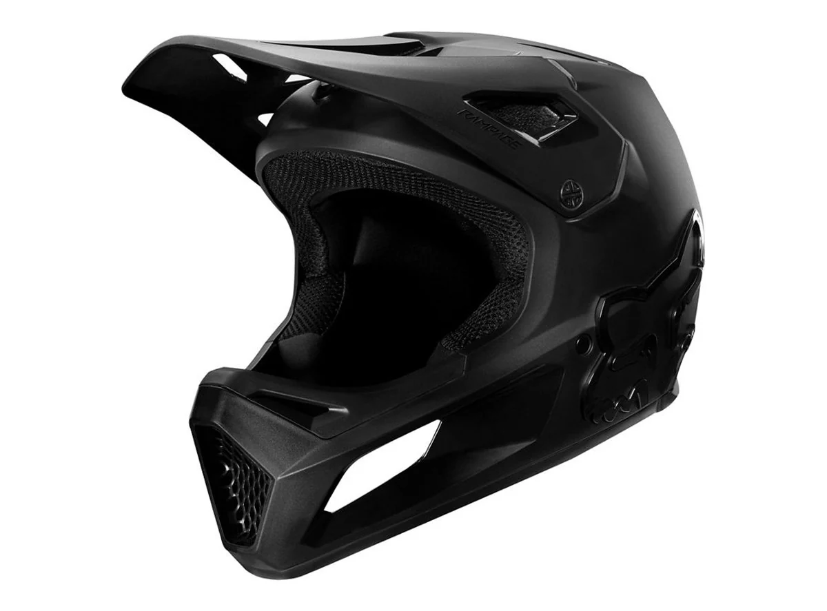 Fox Racing Rampage Full Face Helmet - Black-Black - 2020 - Image 2