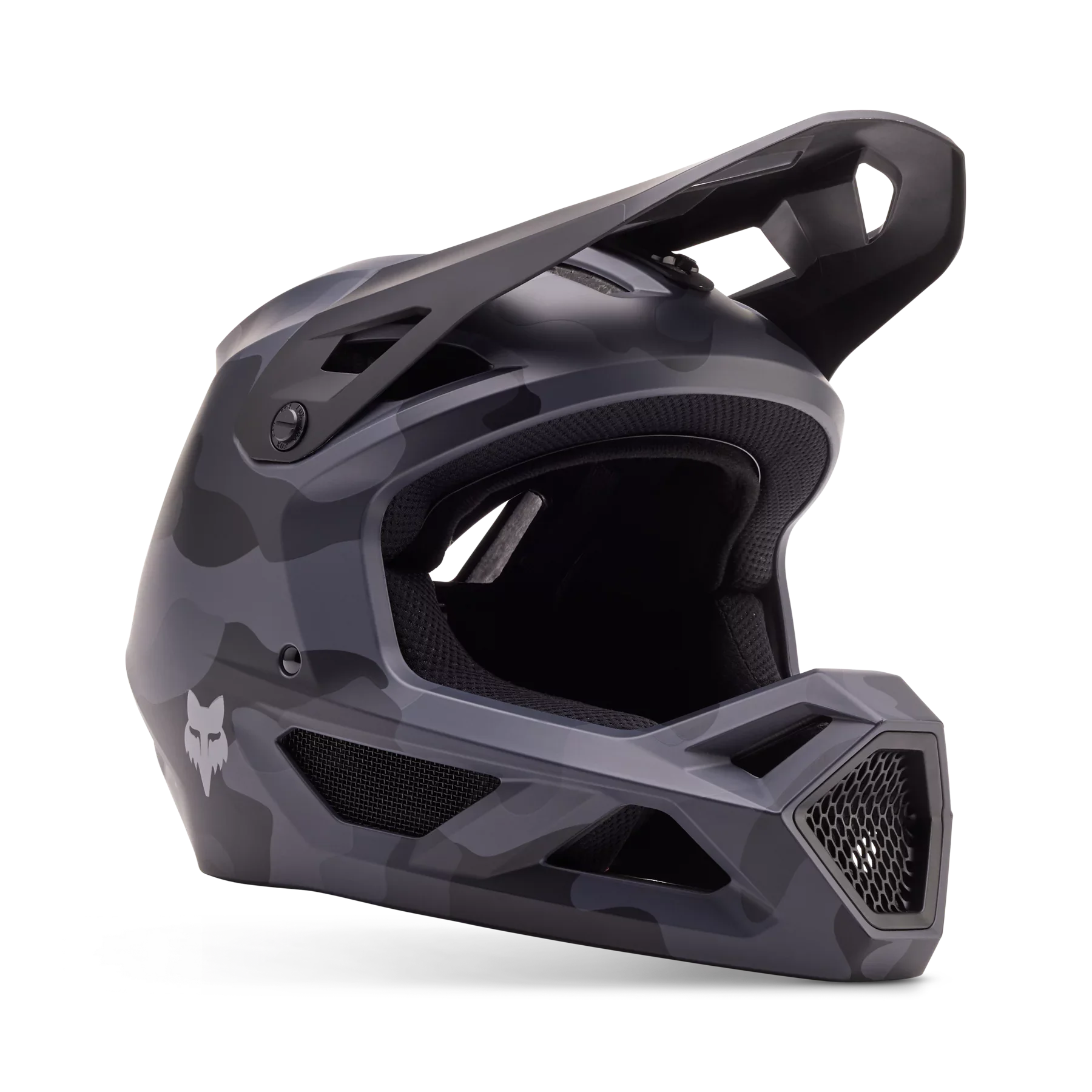 Fox Racing Rampage Full Face Helmet - Camo - Youth - Black - Image 2