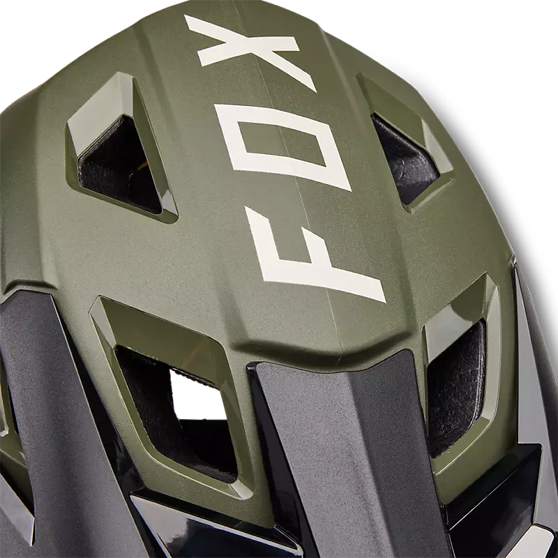 Fox Racing Rampage Full Face Helmet - Ceshyn - CE/CPSC - Olive Green - Image 10