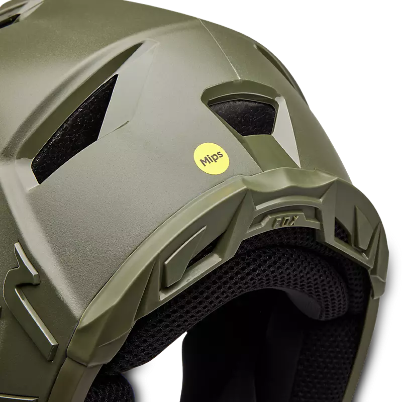Fox Racing Rampage Full Face Helmet - Ceshyn - CE/CPSC - Olive Green - Image 7