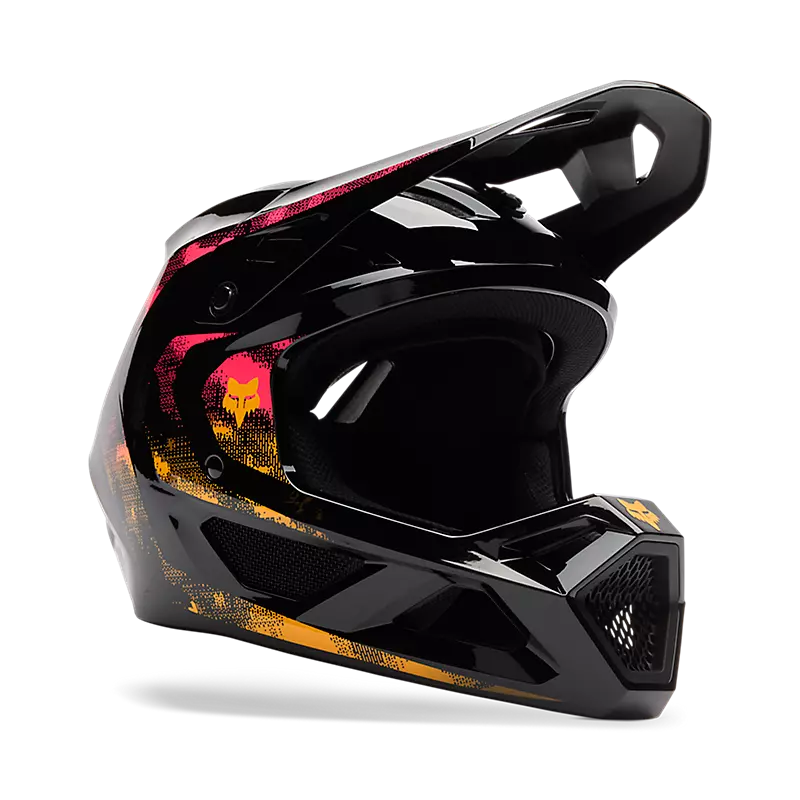 Fox Racing Rampage Full Face Helmet - Kairos - Tangerine - Image 2