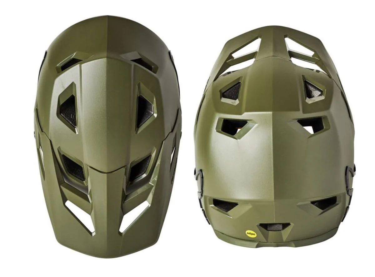 Fox Racing Rampage Full Face Helmet - Olive Green - 2021 - Image 2