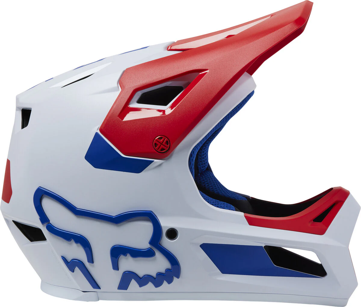 Fox Racing Rampage Full Face Helmet - Youth - Ceshyn - White - 2022 - Image 2