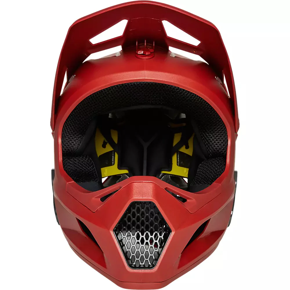 Fox Racing Rampage Full Face Helmet - Youth - Red - Image 4