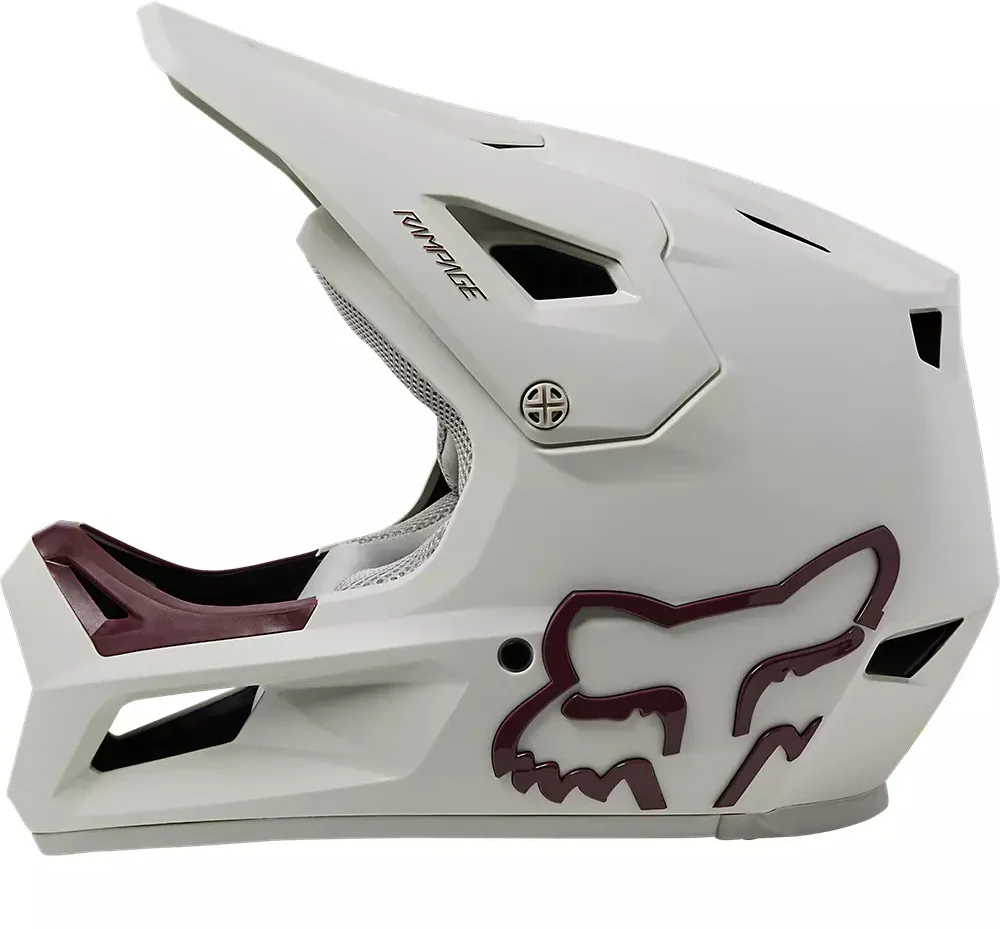 Fox Racing Rampage Full Face Helmet - Youth - Vintage White - Image 3