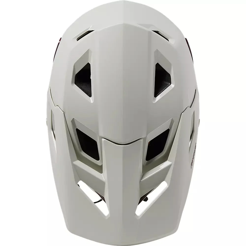 Fox Racing Rampage Full Face Helmet - Youth - Vintage White - Image 4