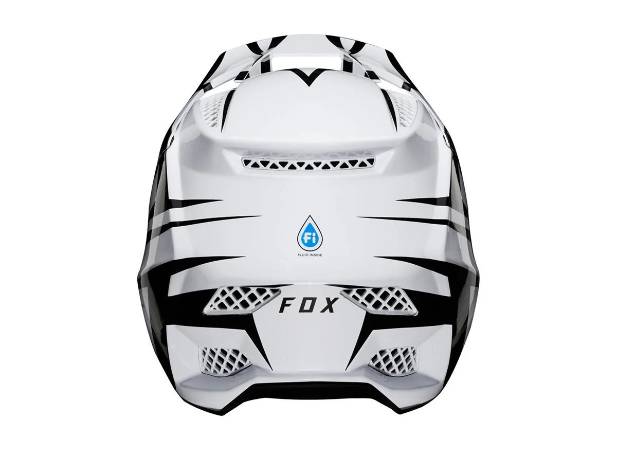 Fox Racing Rampage Pro Carbon Full Face Helmet - Weld - White - 2019 - Image 3