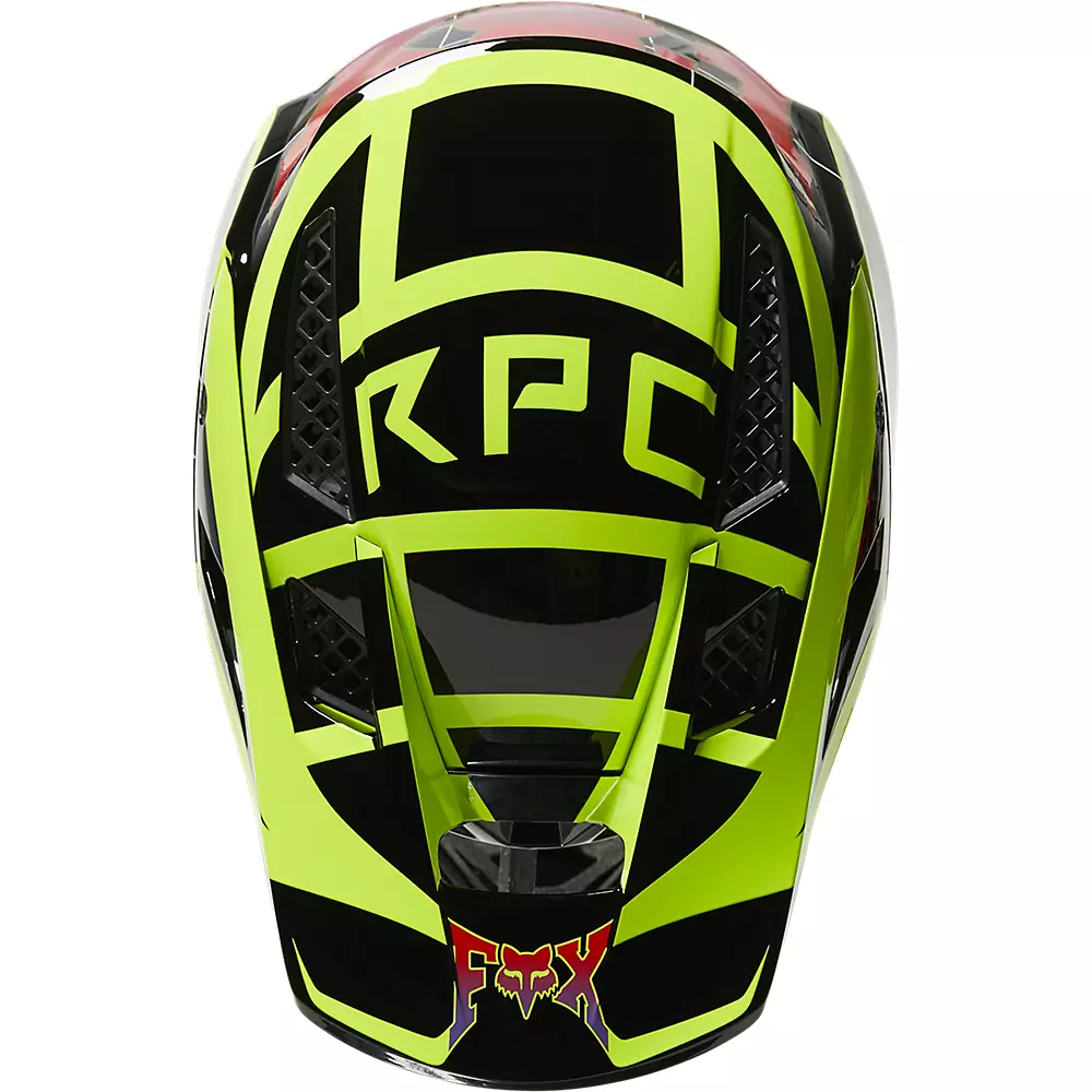 Fox Racing Rampage Pro Carbon Mips Full Face Helmet - Celz - Black - Image 3