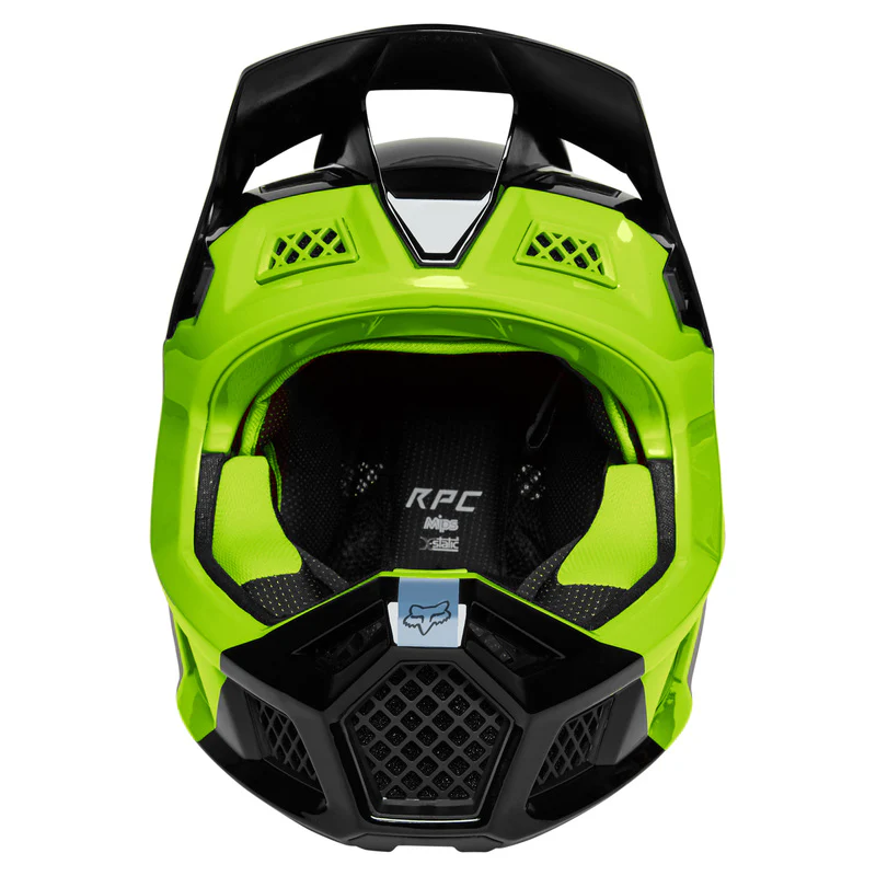 Fox Racing Rampage Pro Carbon MIPS Full Face Helmet - Fuel - Dusty Blue - Image 5