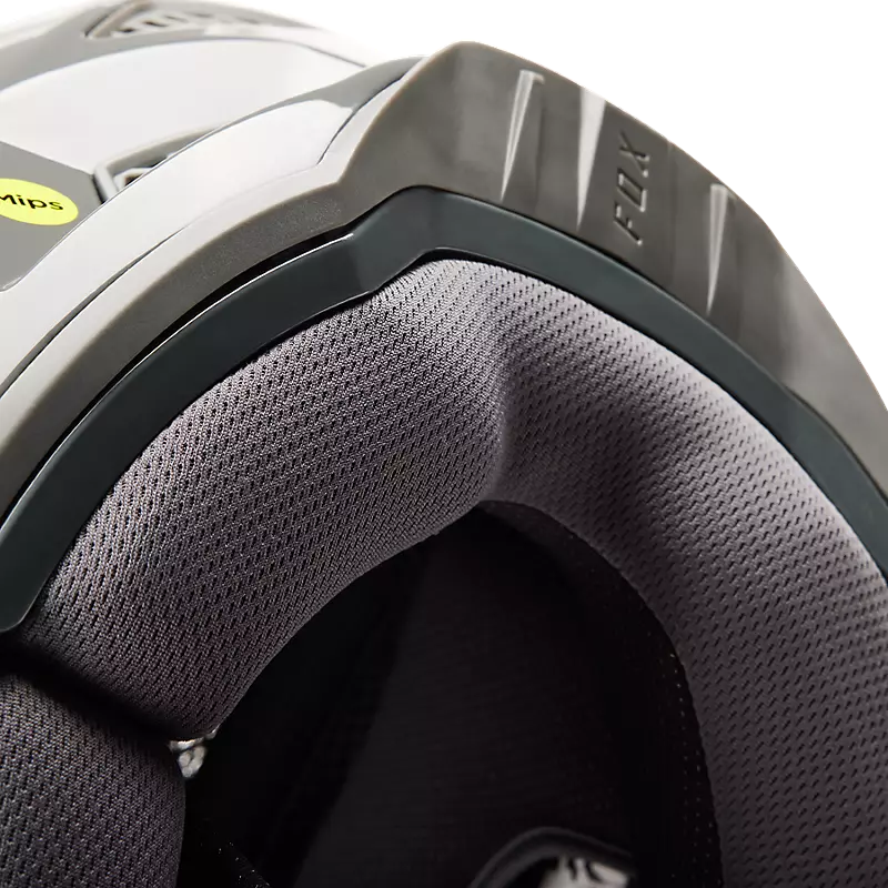 Fox Racing Rampage Pro Carbon MIPS Full Face Helmet - Reez - Oat - Image 6