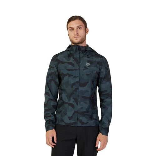 Fox Racing Ranger 2.5L Water Cycling Jacket - Black Camo - Image 2