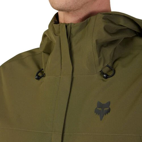 Fox Racing Ranger 2.5L Water Cycling Jacket - Olive Green - Image 7